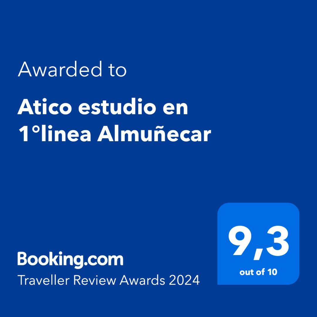 Atico Estudio En 1°Linea Альмуньекар Экстерьер фото